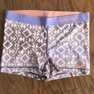 Nike Pro workout shorts